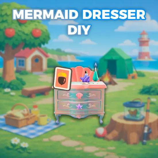 Mermaid Dresser DIY