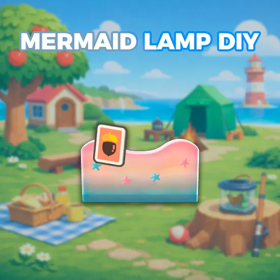 Mermaid Lamp DIY