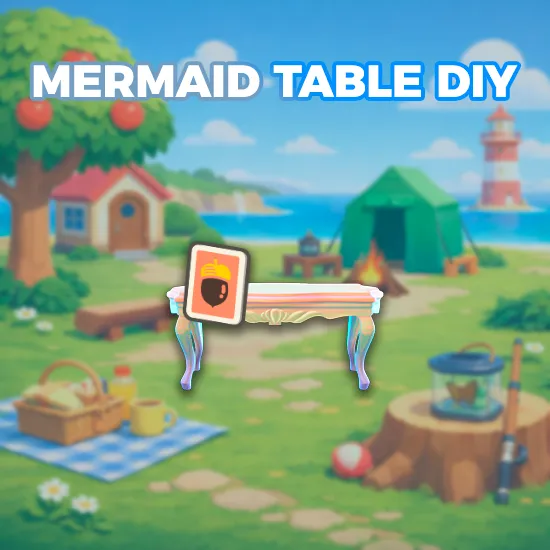 Mermaid Table DIY