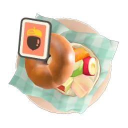 Mixed-Fruits Bagel Sandwich DIY