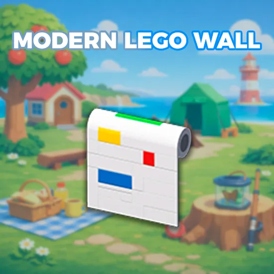 Modern LEGO Wall