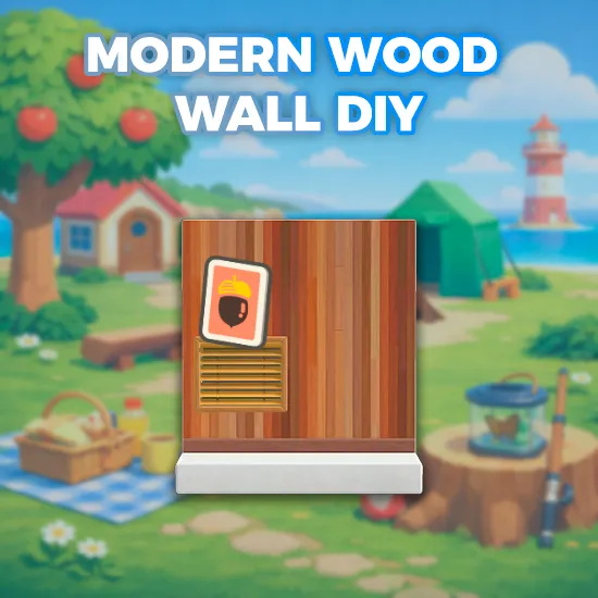Modern Wood Wall DIY