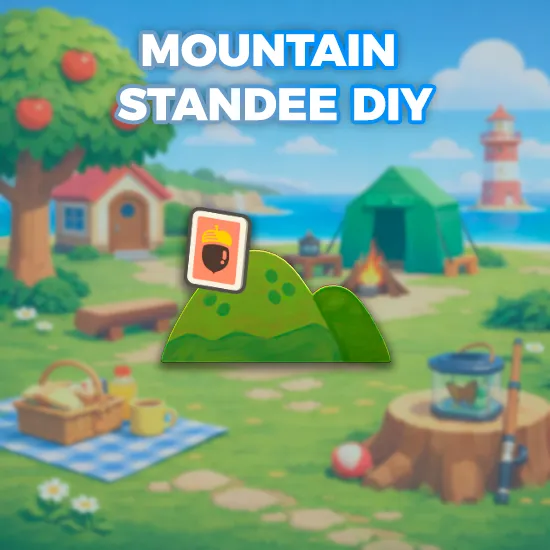 Mountain Standee DIY