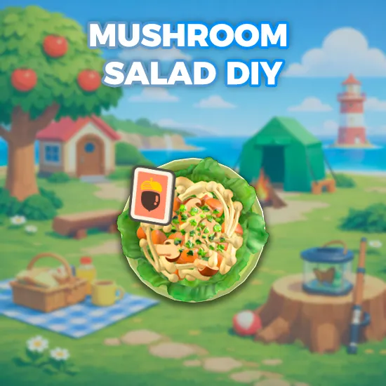 Mushroom Salad DIY