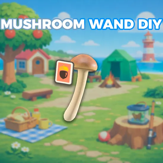 Mushroom Wand DIY