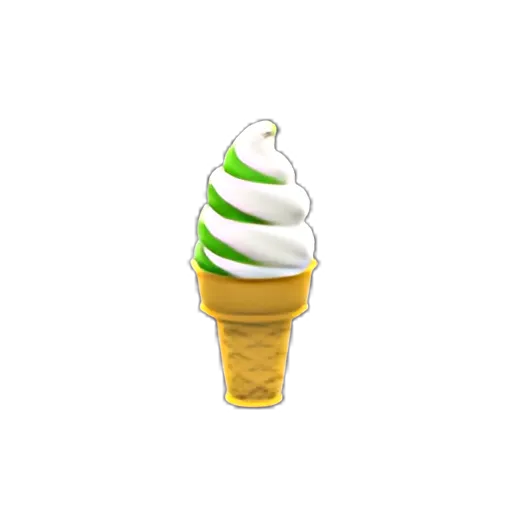 Matcha-Vanilla Soft Serve