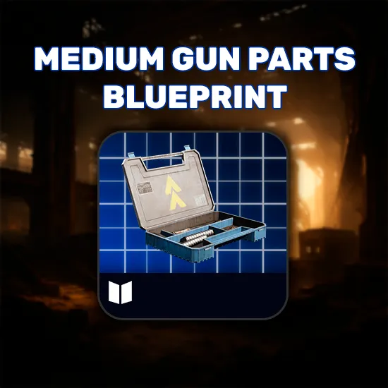 Medium Gun Parts Blueprint