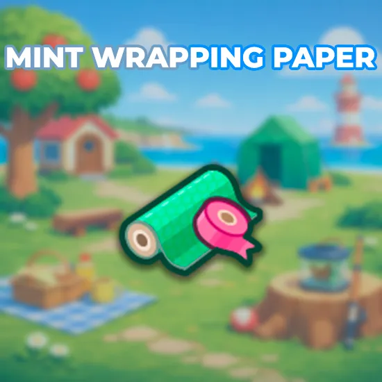 Mint Wrapping Paper