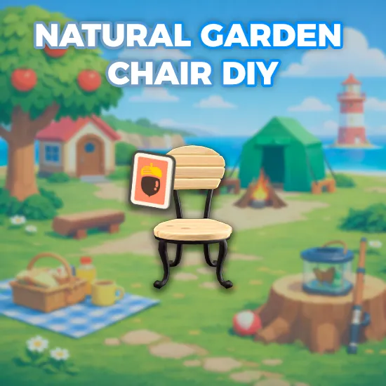 Natural Garden Chair DIY