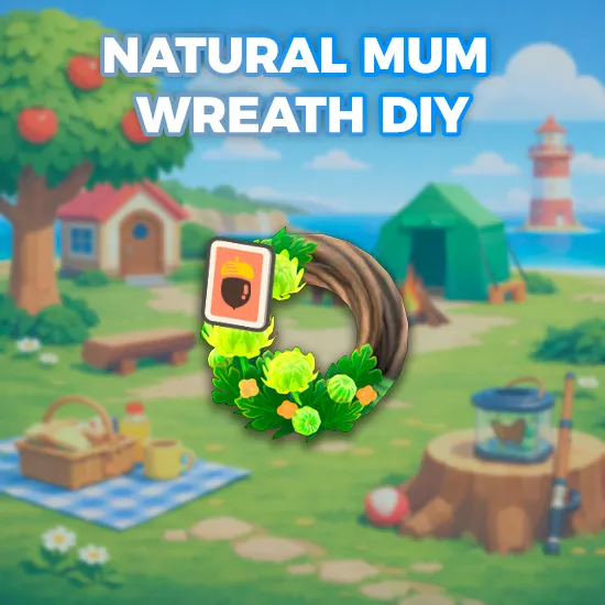 Natural Mum Wreath DIY