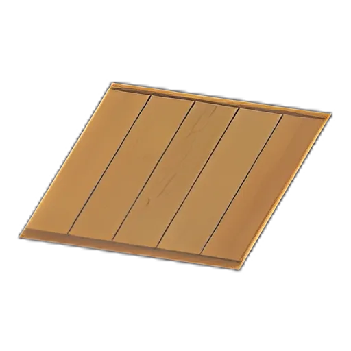 Natural-Wood Square Tile