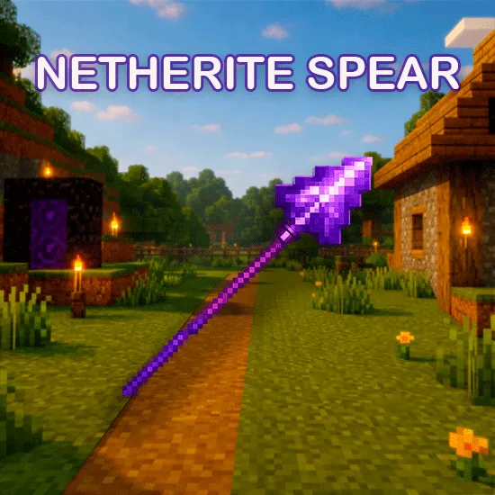 Netherite Spear Max Enchant