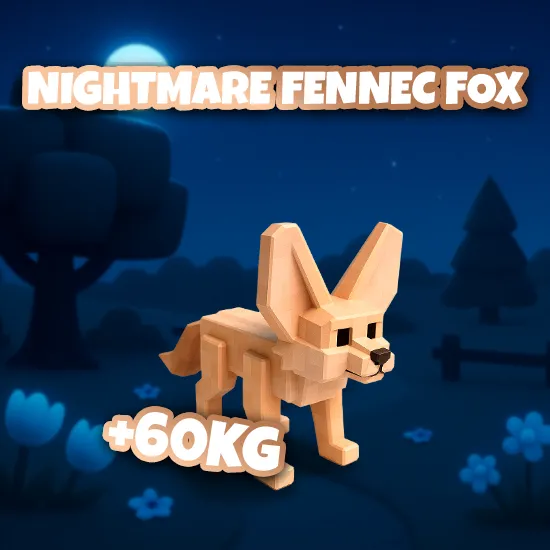 Nightmare Fennec Fox +60KG