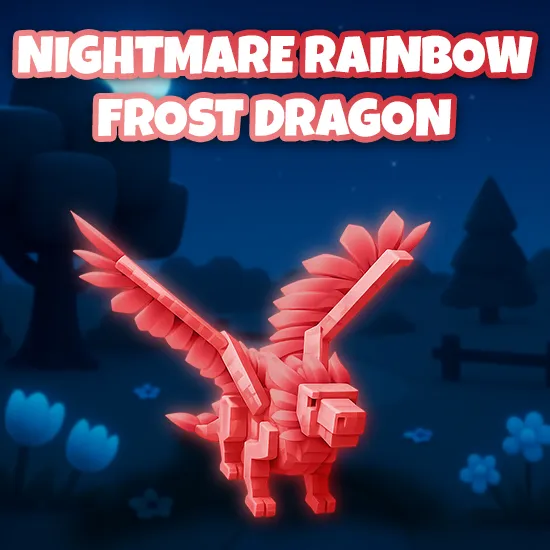Nightmare Rainbow Frost Dragon