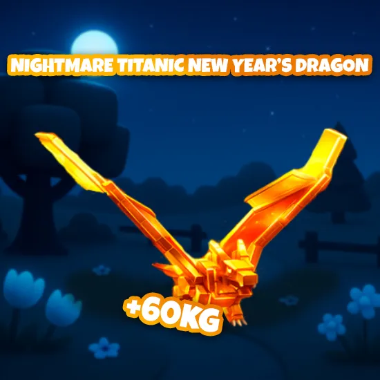 Nightmare Titanic New Years Dragon +60KG