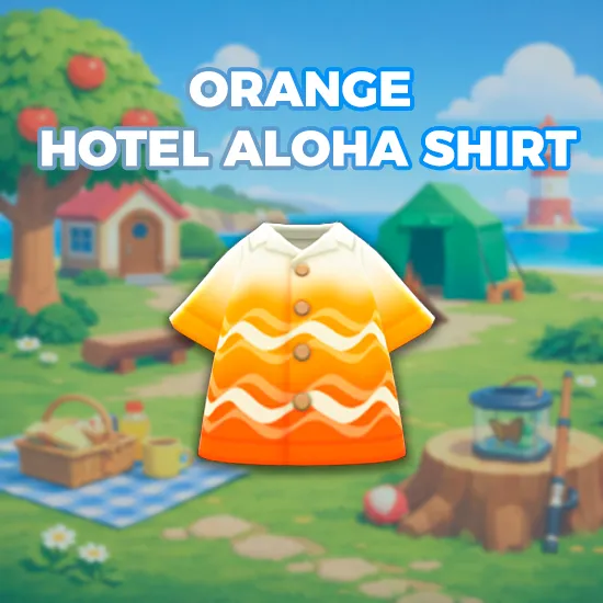 Orange Hotel Aloha Shirt