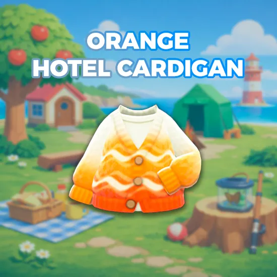Orange Hotel Cardigan