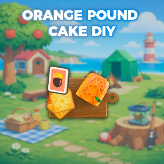Orange Pound Cake DIY