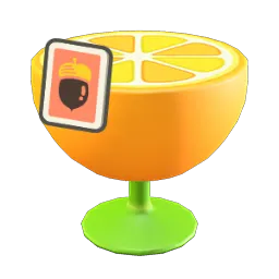 Orange End Table DIY