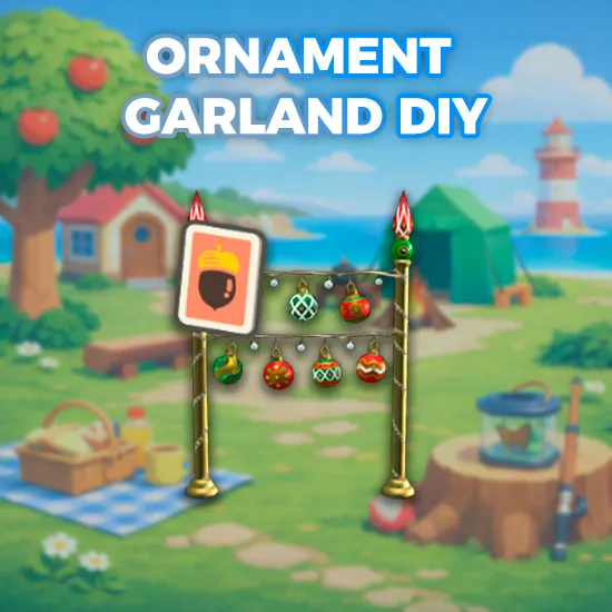 Ornament Garland DIY