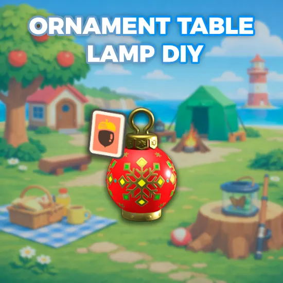 Ornament Table Lamp DIY