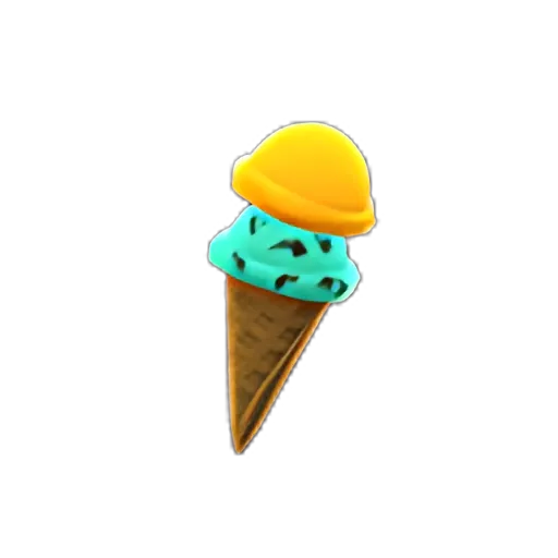 Orange-Mint Cone