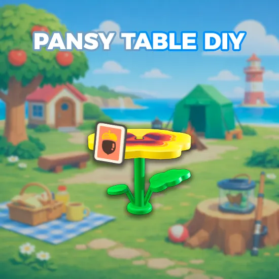 Pansy Table DIY