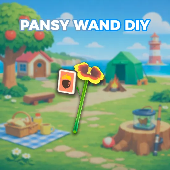 Pansy Wand DIY