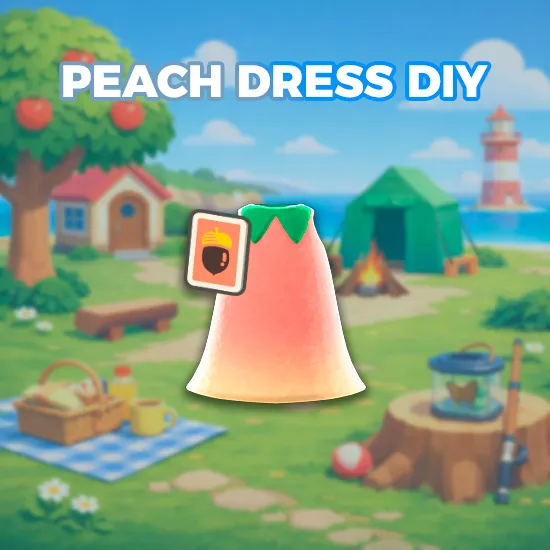 Peach Dress DIY