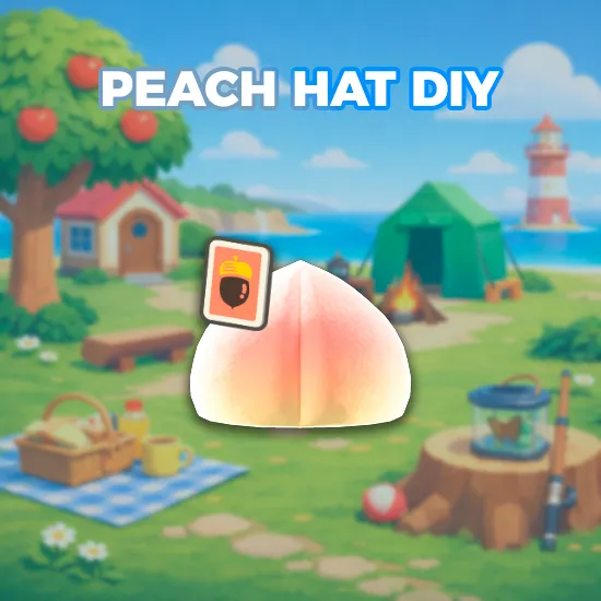 Peach Hat DIY