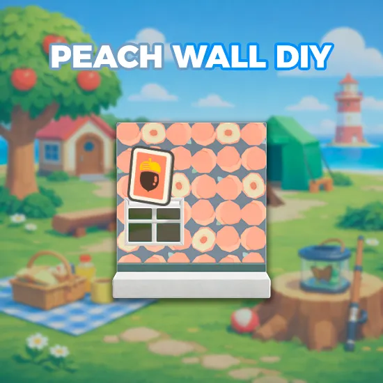 Peach Wall DIY