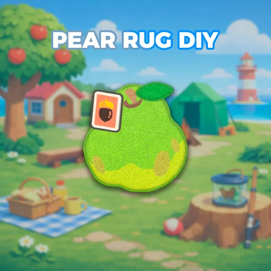 Pear Rug DIY