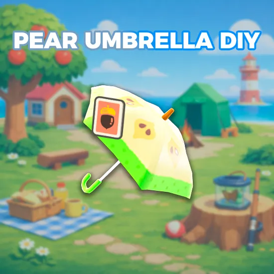 Pear Umbrella DIY