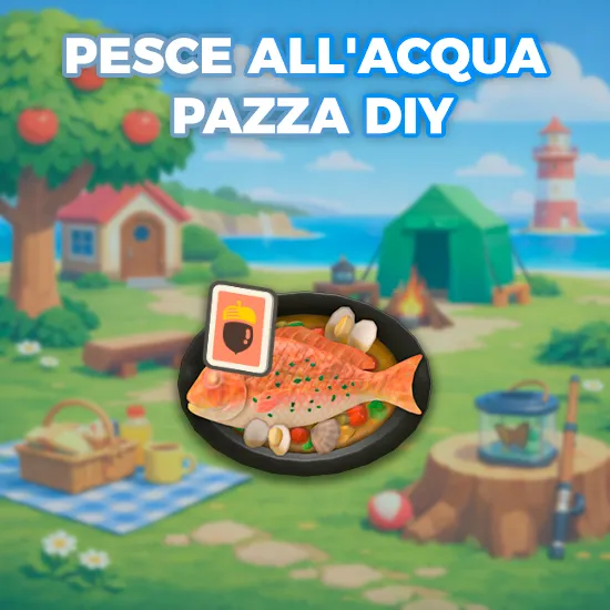 Pesce All'acqua Pazza DIY