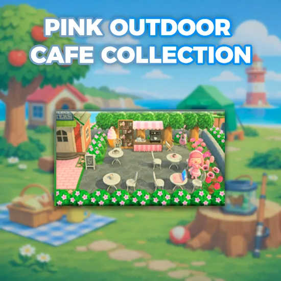 Pink Outdoor Cafe Collection