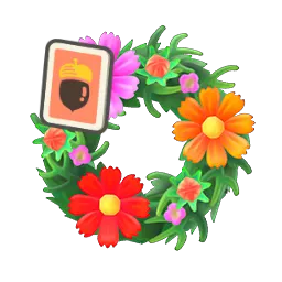 Pretty Cosmos Wreath DIY