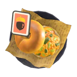 Pumpkin Bagel Sandwich DIY