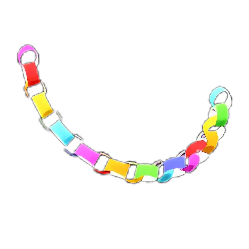 Paper-Chain Ceiling Garland