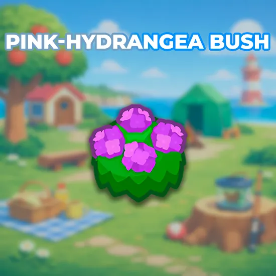 Pink-Hydrangea Bush