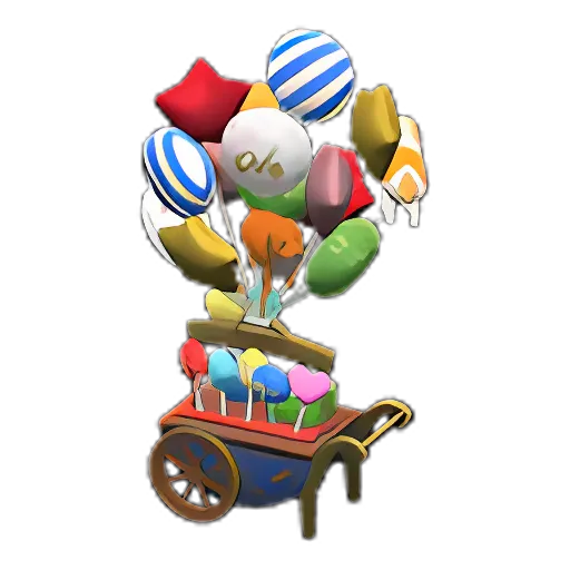 Plaza Balloon Wagon