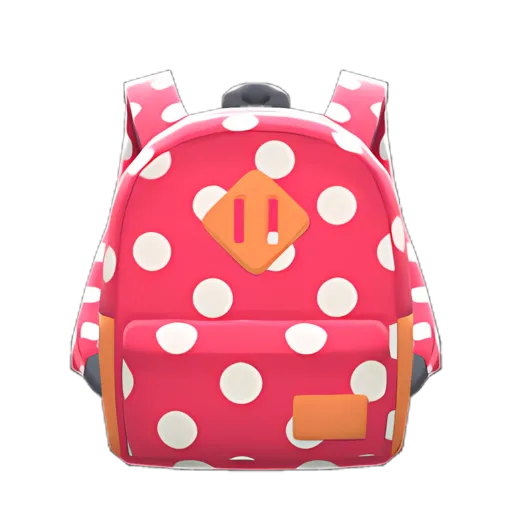 Polka-Dot Backpack