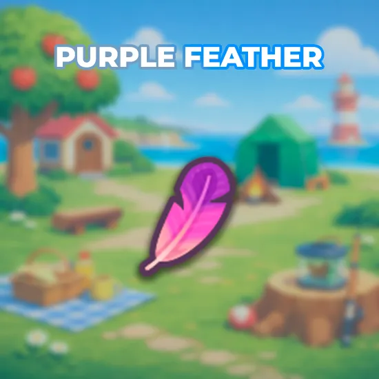 Purple Feather