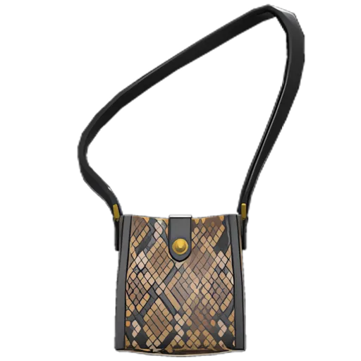 Python-Print Shoulder Bag
