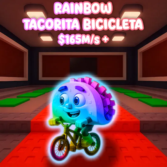 Rainbow Tacorita Bicicleta $165M/s +
