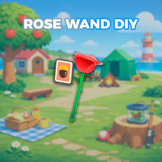 Rose Wand DIY