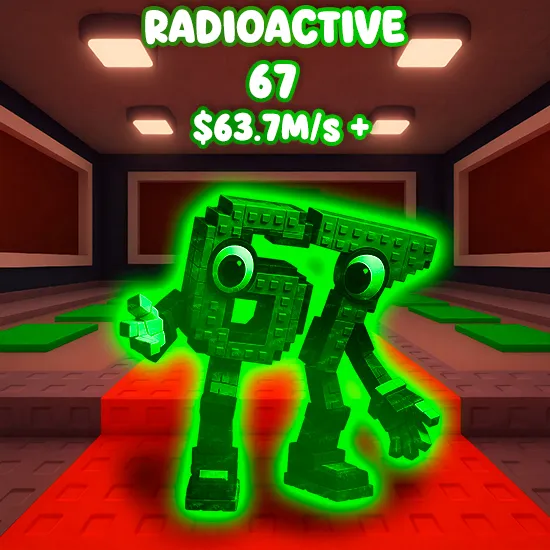 Radioactive 67 $63.7M/S +