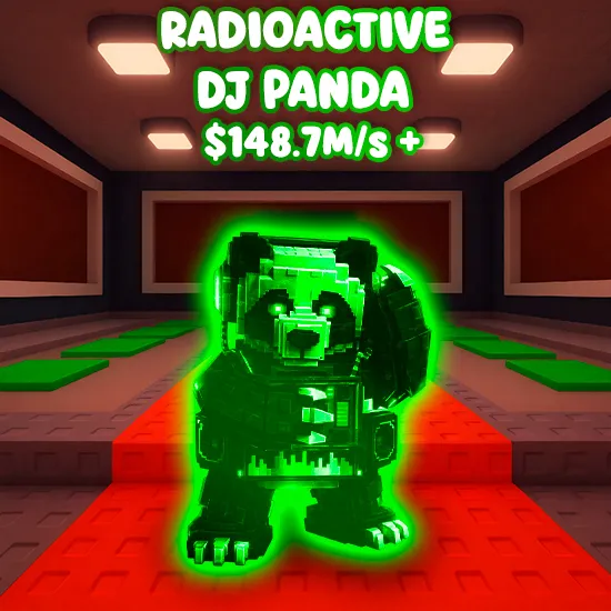 Radioactive DJ Panda $148.7M/s +