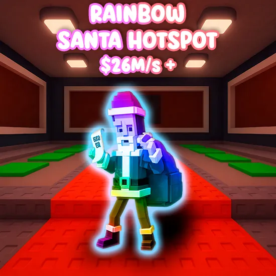 Rainbow Santa Hotspot $26M/s +