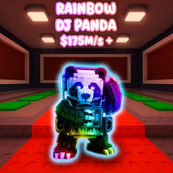 Rainbow DJ Panda $175 M/s +