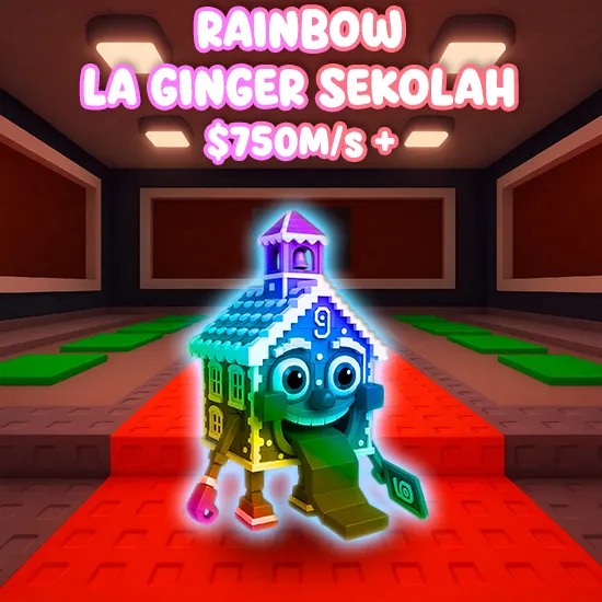 Rainbow La Ginger Sekolah 750M/s +